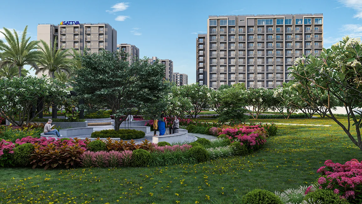 Sattva Aeropolis Devanahalli Project Architecture Overview Banner