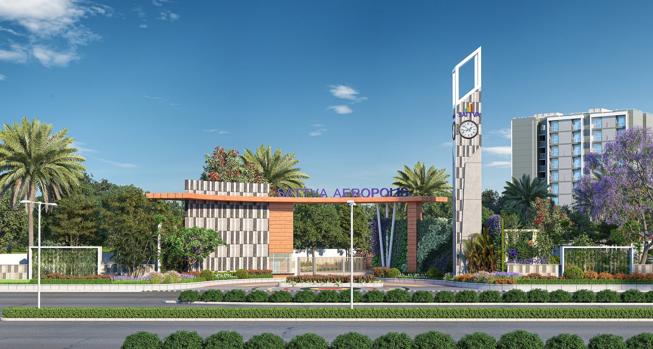 sattva aeropolis elevation 1