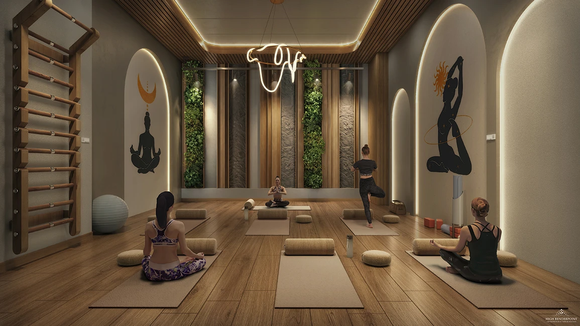 Yoga amenities